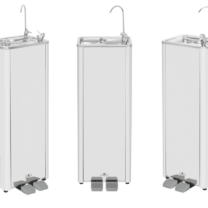 PEDAIS MAC 200 F3 2 EM AÇO INOXIDÁVEL