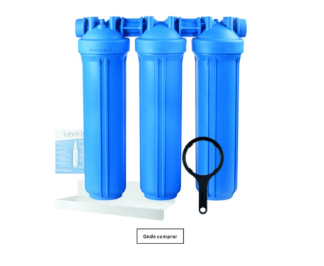 FILTROS DE ÁGUA BIG BLUE 20P